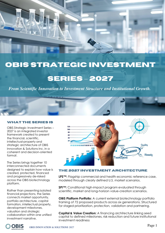 Cover: Strategic Investment Series · Illustrated Overview